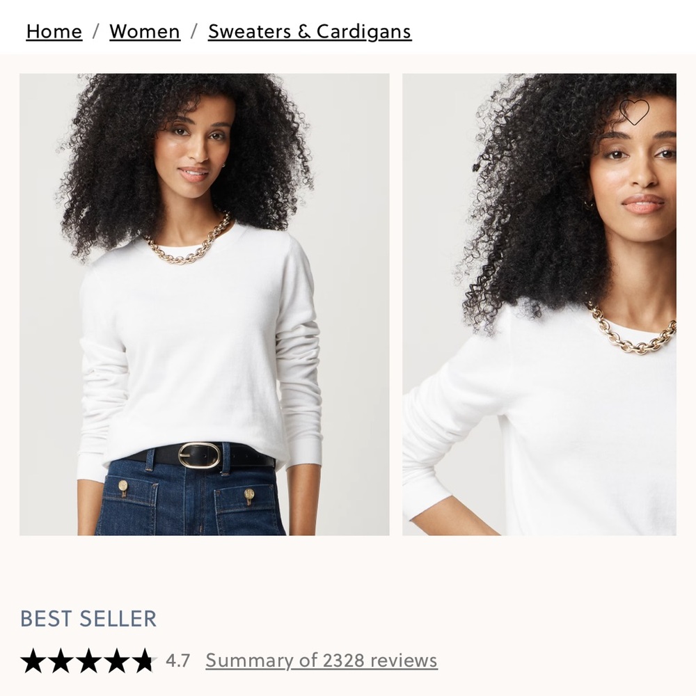 White Teddie Sweater